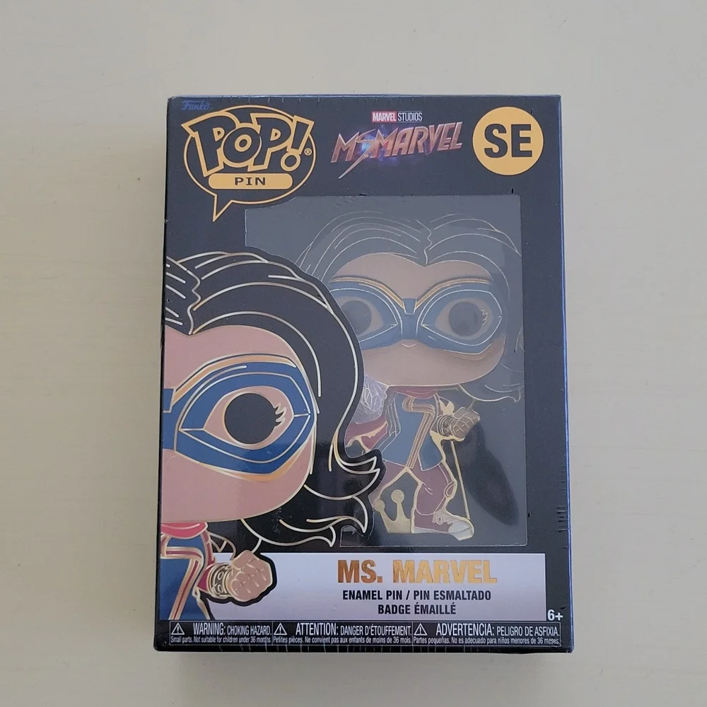 Funko Ms. Marvel Pop! Pin